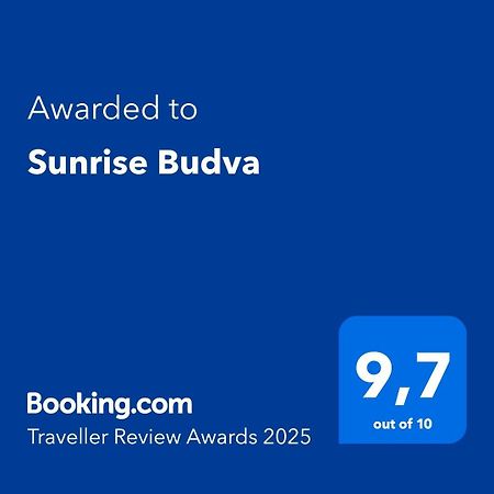 Sunrise Будва Экстерьер фото